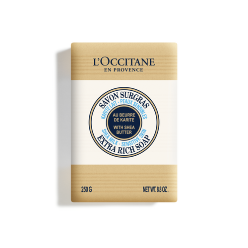 view 1/7 of Shea Milk Sensitive Skin Extra Rich Soap 250 g | L’Occitane en Provence