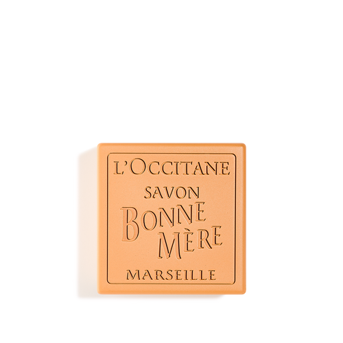view 1/2 of Bonne Mère Lemon & Tangarine Soap 100 g | L’Occitane en Provence