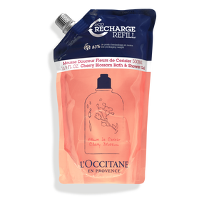 Cherry Blossom Bath & Shower Gel Refill 500 ml | L’Occitane en Provence