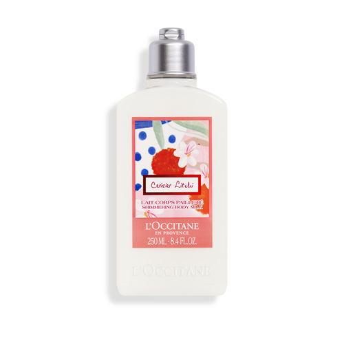 view 1/2 of Cherry Blossom & Lychee Shimmering Lotion 250 ml | L’Occitane en Provence