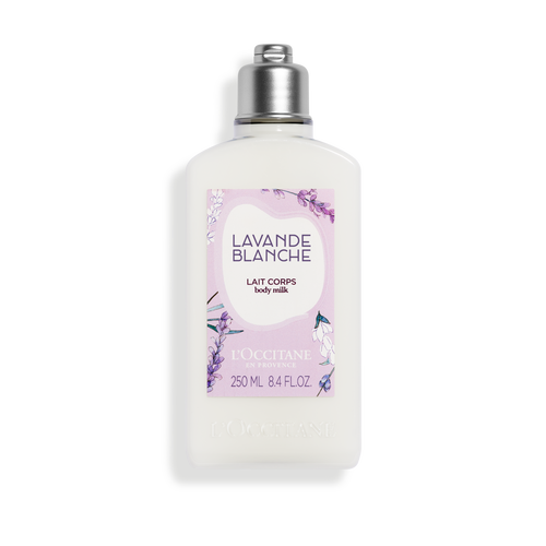 view 1/1 of White Lavender Body Milk 250 ml | L’Occitane en Provence