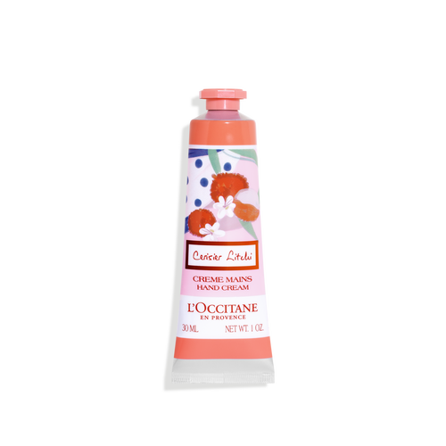 view 1/2 of Cherry Blossom & Lychee Hand Cream 30 ml | L’Occitane en Provence